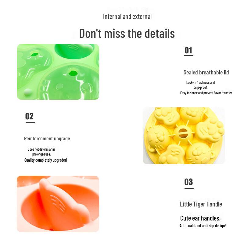 MDNG High-Temperature Silicone Baby Food Mold