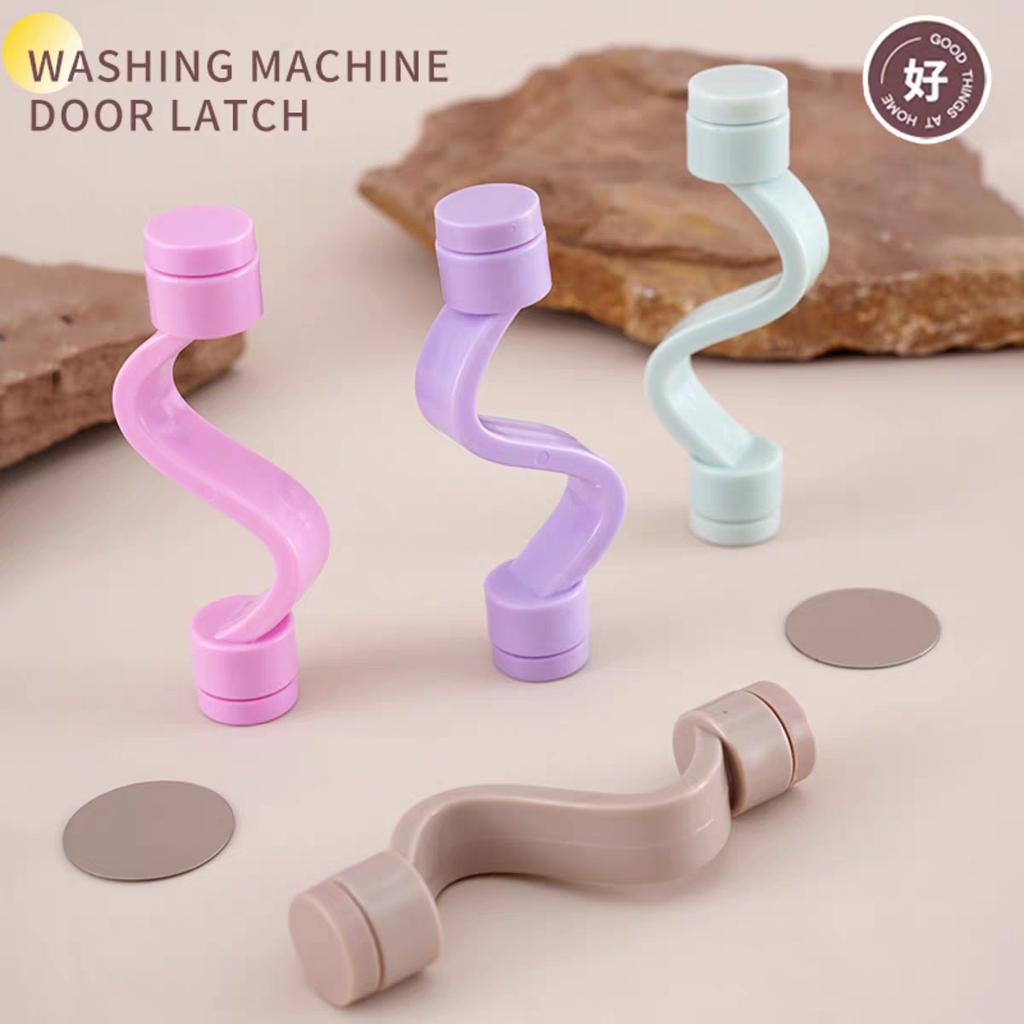 1pc laundry door safety lock - ventilated and anti mold,washing machine and bathtub protection clip