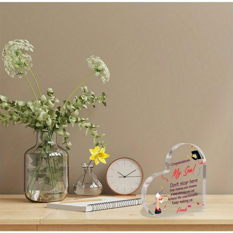 University Graduation Plaque - 2025 Graduation Gift for Your Son's Achievement