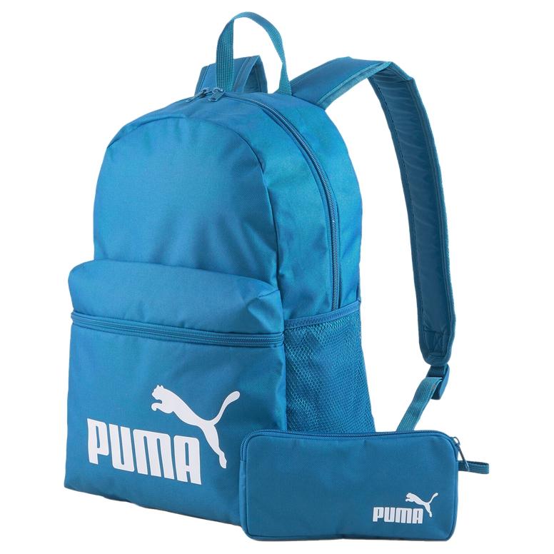 New PUMA Fabric Backpack Unisex Lake Blue 078560-03