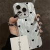 Feather Yarn Black Love iPhone11 Mobile Phone Case 11 Apple 11promax Niche 11 Large Holes 11 Anti-drop 11 Women