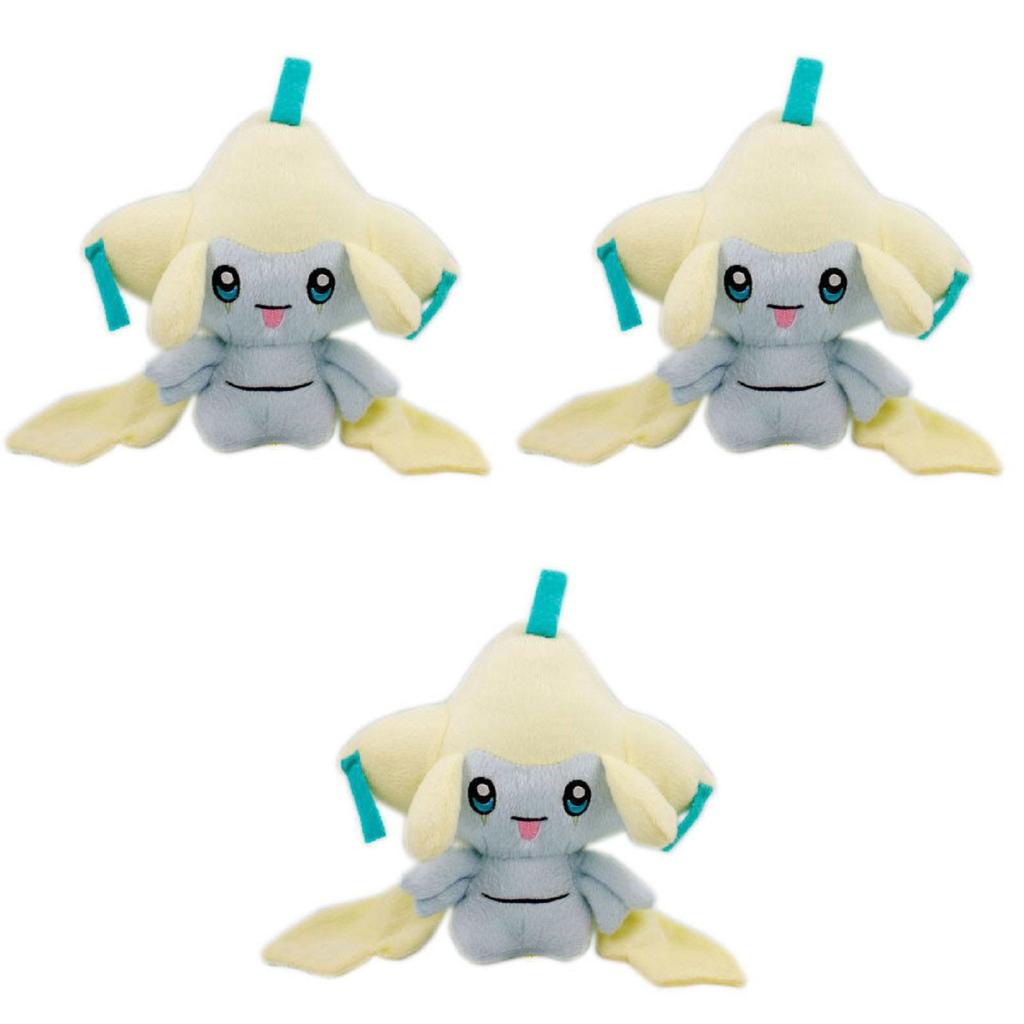 Delightful Pokemon Jirachi Plush Doll Soft Figure 8 Inch Kids Gift Toy For Joyful Play