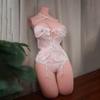 Half Body Armless Sexy Figure White Skin Large Chest Silicone Sex Doll Realistic Chest Masturbation Adult Toy