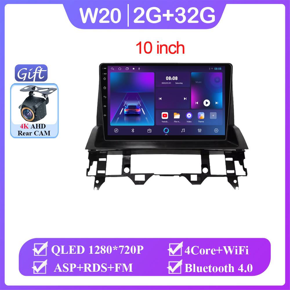 

Car Stereo Android 14 For Mazda 6 2002 - 2008 Multimedia Navigation GPS Auto Radio Player Carplay Radio Screen No 2 din DVD BT