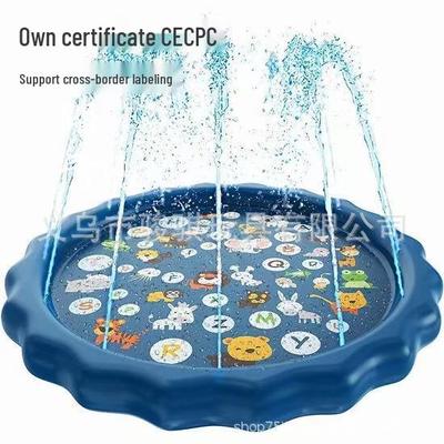Children's Outdoor Inflatable Water Play Sprinkler Mat