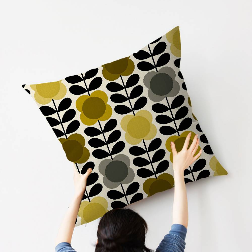 Art OOrla Kiely Flower Pillow Anime Pillow Sofa Bed Head Pillow Cover Cushion Cover Fashion