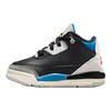 Air Jordan 3 Retro OG TD Rare Air Baby Sneakers Black Chile-Red Neutral-Grey IB8966-004