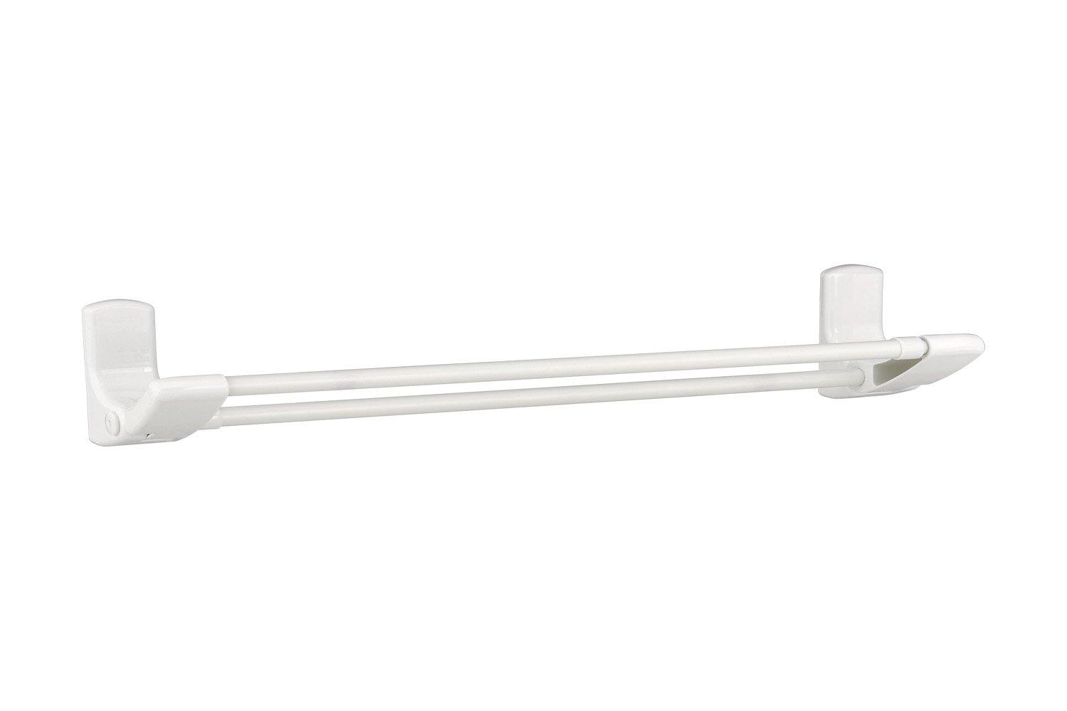 

LEC Telescopic Bath Towel Rack Ultra Magnet White (Towel Bar)