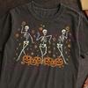 Here Creepin Skeletons T-Shirt, Pumpkin Halloween Graphic Tee, Spooky Season Shirt, Funny Skeleton T-Shirt, Creepy Gift Idea