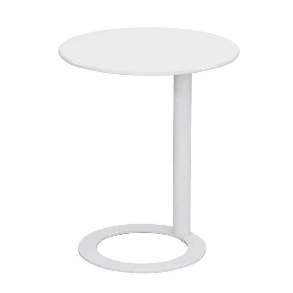 Minimalist Round Accent Side Table Iron Nightstand Modern Small Furniture for Room Sofa Bedside