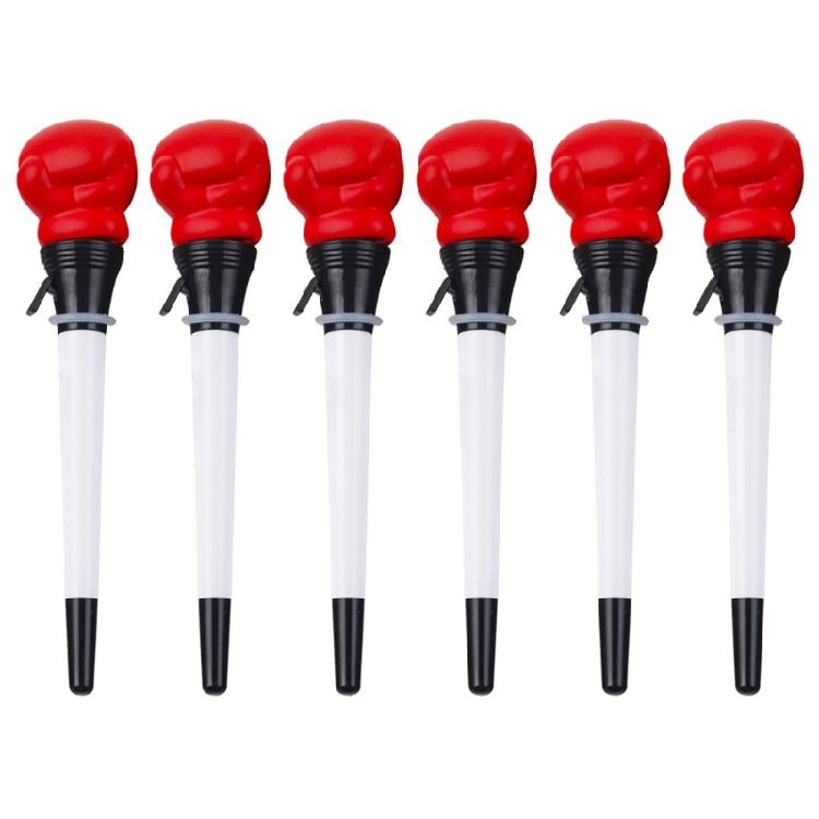 

6x/Set Writing Pen 0.5mm Ballpoint Pen Stationery Pen Boxing Gloves Ballpoint Pen Signature Pen for School Office 1