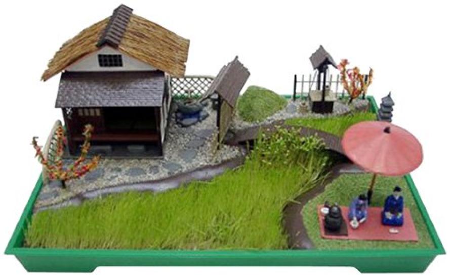 

Micro Ace Miniature Garden Series Tea Room 1/60 No.06 чёрный