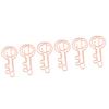 100Pcs Paper Clip Metal  Gold Color Urheen Design Paperclip for Office School