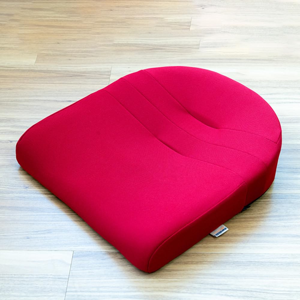 

Supotto Cushion Distributes body reduces gentle reduces strain on the lower back (Red) pressure, fatigue, fit,