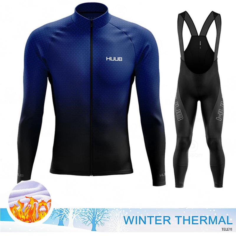 2026 Winter Warm Cycling Clothing Set  Team Winter Cycling Jersey Set Bicycle Sportwear Suit  Uniform Ciclismo Road Bike Clothing Bicicleta 06