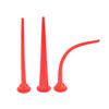 Long Caulking Nozzle Set Plastic Caulking Nozzle Applicator Sausage Caulking Extension Tool Camber