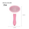 Factory Custom Dog and Cat Hair One Key Remove Hair Comb Pet Massage Shedding Remover Pet Self Cleaning Cat Grooming Brush