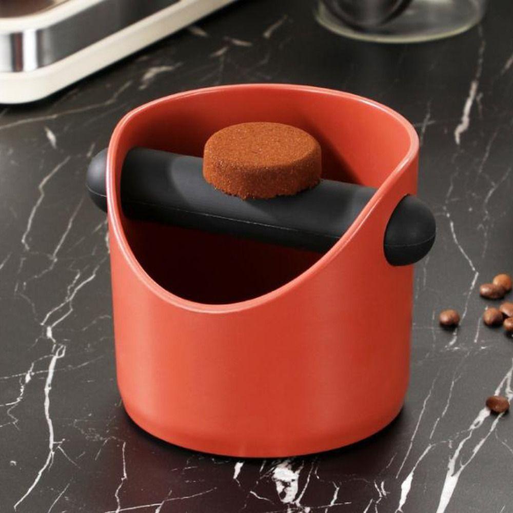 Splash-proof Espresso Knock Box 500ml Espresso Dump Bin Knocking Slag Container  Coffee Utensils