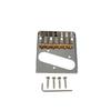 Guitar Fixed Bridge Pickup Bridge 6 String Bridge Plate Guitar Bridge Screw Set
