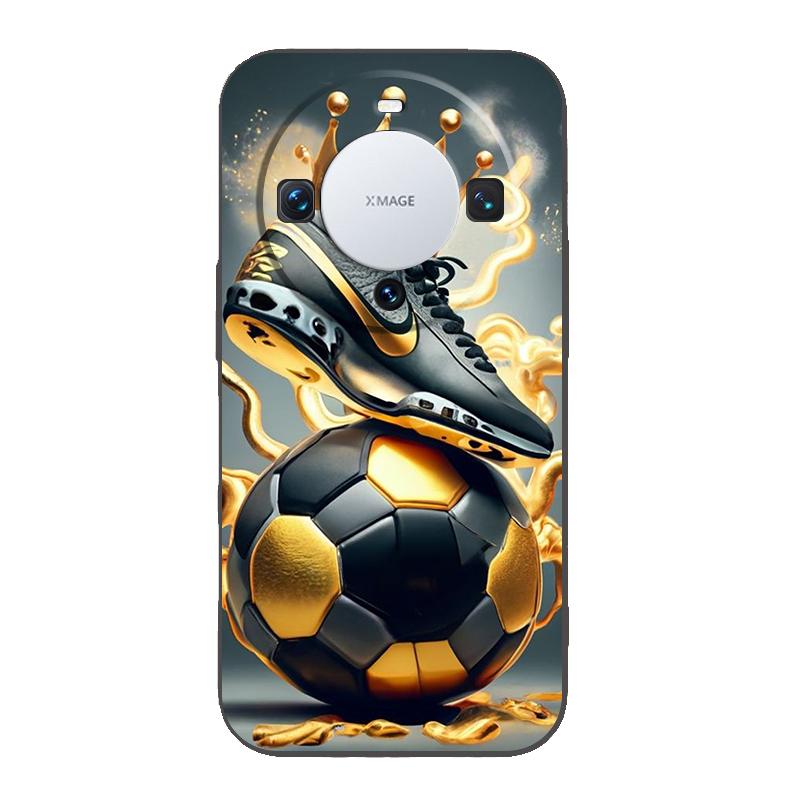 

Football Sport Phone Case Cover for Huawei Mate 60 Pro P50 P40 P30 P20 P10 P Smart Y6 Y7 Y9 Plus Silicone Fundas Shell Capas Bag Huawei P Smart Z
