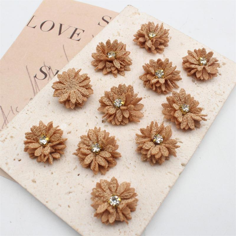 Shiny Rhinestone Daisy Decoration DIY Floral Decoration Hats Brooches Clothes Accessories