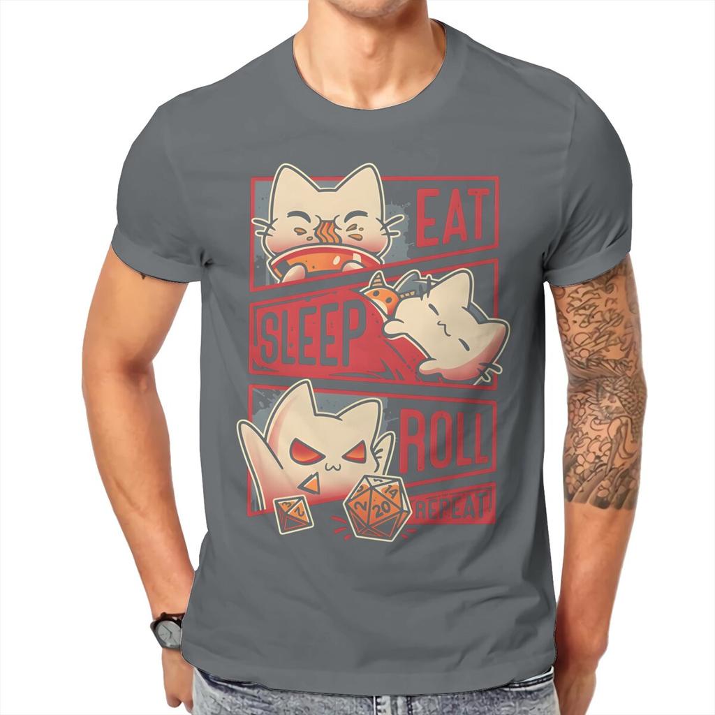 Roleplayer DND Men T Shirt O-Neck TShirt Cotton Short Sleeve TShirt Summer Graphic Cotton Streetwear TeesT Shirt Men Tshirt
