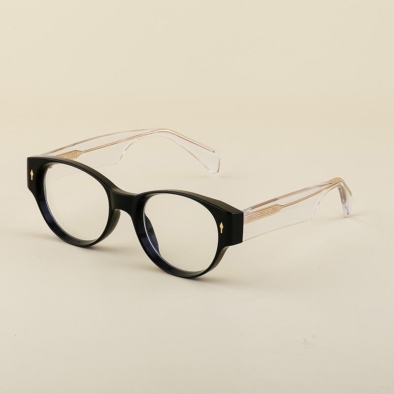 Cat'S Eye Propionic Acid Ferrule Glasses Frame Women Can Match Myopia Optical Frames Men'S Glasses