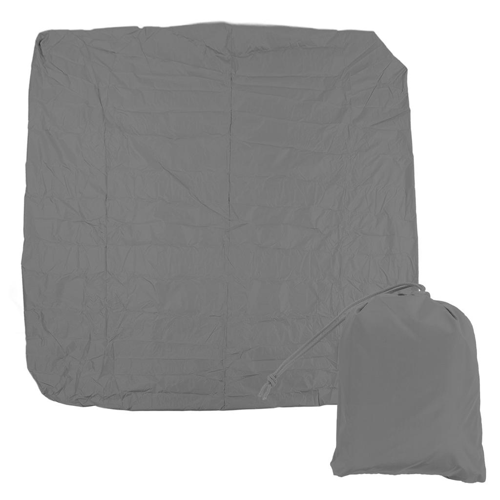 SPA Cover Square Waterproof 190 Silver Coated Polyester Taff Weather Resistant Hot Tub Cover Protector for Bathtub