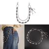 Hip Hop Skull Waist Chain Metal Necklace For Men Women Streetwear Fashion Accessory