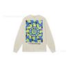 3. Cross-border Stuart long-sleeved printed t-shirt American trendy cylindrical cloth casual loose men and women the same style