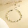 GEMCHIC Women's Stainless Steel Colorful Zircon Bracelet Fashion Luxury Versatile Jewelry for Everyday