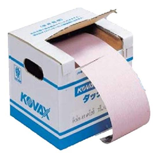 

Kovacs Stack Roll P120 Glued Type Dry Sanding Abrasive Paper 75mm×25M PCS-M рожевий