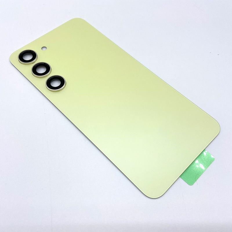 NEW For Samsung Galaxy S23 Back Cover Glass Rear Door Housing Battery Replacement For Galaxy S23 S 23 With Lens