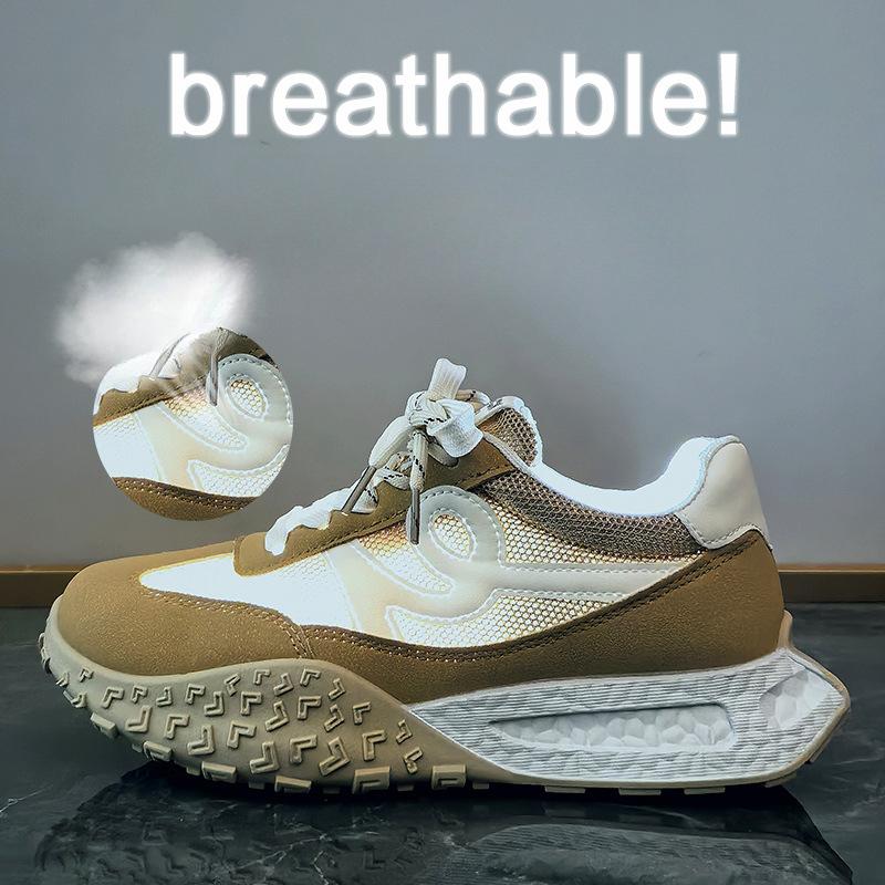 New Forrest Gump Shoes for Women In Summer Students' Sports Breathable Casual Thick Sole Height