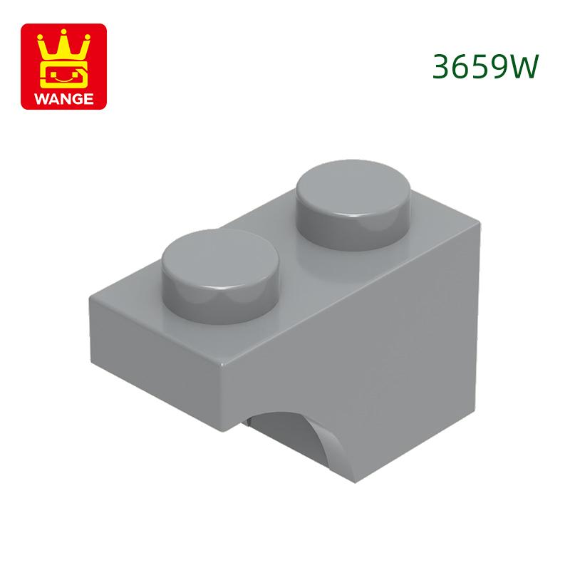 166Pcs/lot 3659W 1x2 Half Arch Construction Block Moc Colour Accessories Works With featuring Brick DO IT YOURSELF Children's Toy Assembly Gift Idea