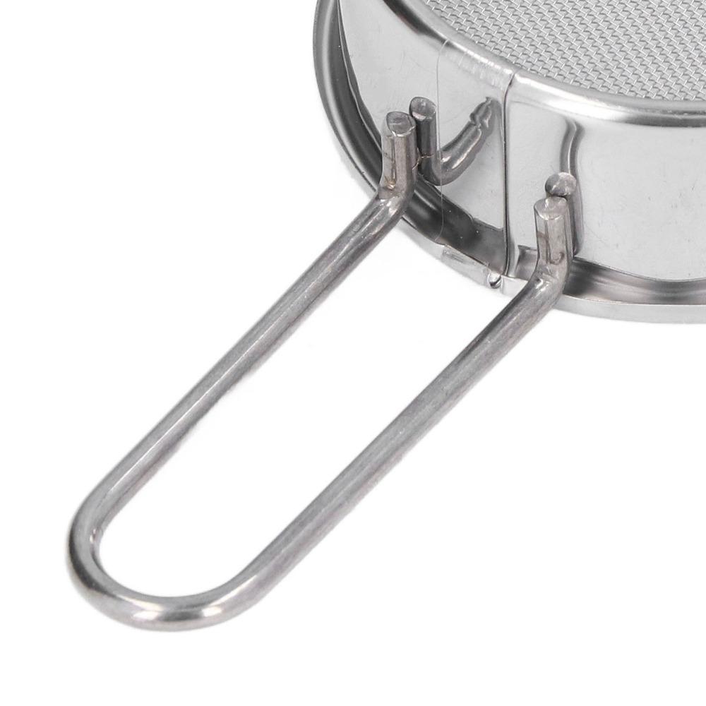 40 Mesh Round Flour Sieve Fine Mesh Mini Flour Sifter Professional Fine Mesh Sieve Home Bakeries