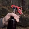 2Pcs Bottle Opener Can Pull Tab Pry Magnetic Refrigerator Magnet Portable One-Handed Operation Bottle Opener