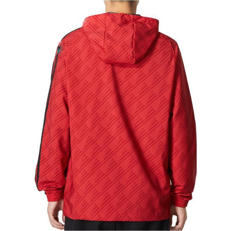 Adidas Manchester United Jacket Men's Red HE6649