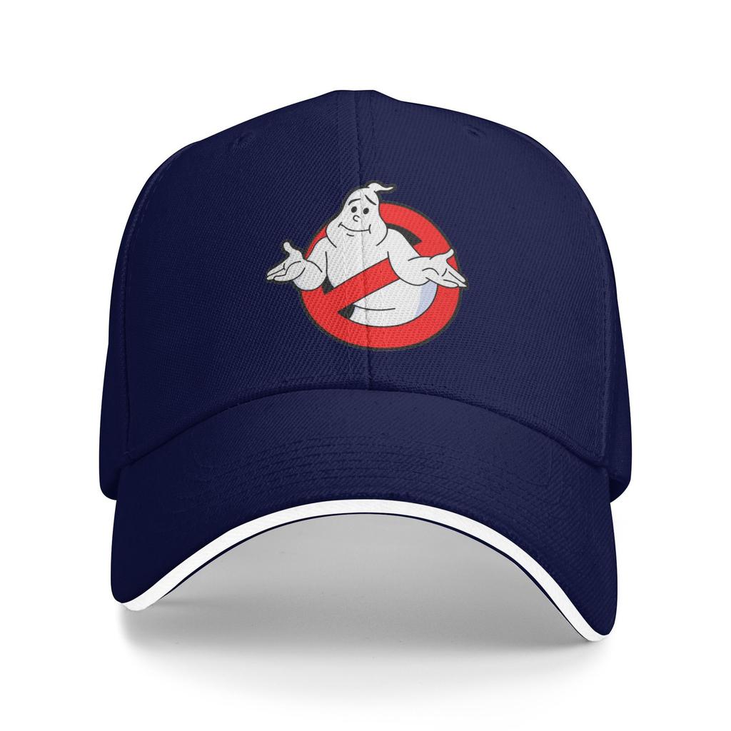 Cute Ghostbusters Logo   Shrug Sun Baseball Cap Spring Men Print Trucker Hat Breathable Streetwear Outdoor Sports Baseball Caps