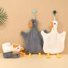 Quick Drying Cleaning Towel Duck Shaped Rag Creative Dishcloths  Kitchen