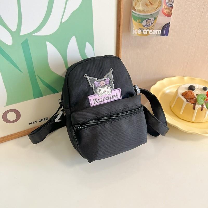 Adorable Cartoon Dog Shaped Mobile Bag For Kids Cute Lightweight Canvas Shoulder Bag