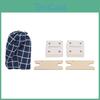 Smoothness Tablet Convenient Weaving Card Flexible Safe Sturdy Durable Paper Loom Card For Craft