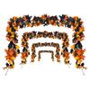 Halloween Slingerslinger 175cm Gotische Esdoornblad Pompoen Klimop Spin Decoratie voor Schouw Haard Herfstfeest Hangende Decoratie