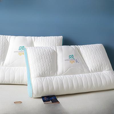 Nueva Almohada de Látex para Spa Antitracción, Protección de Vértebras Cervicales, Ayuda para Dormir, Un Par de Núcleos de Almohada, Núcleos de Almohada Especiales para Dormir en Casa