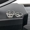 Niche Pig Nose Knot Design Ring Cold Wind Advanced Diamond Zir*****Pening Personality Light Luxury Fashion