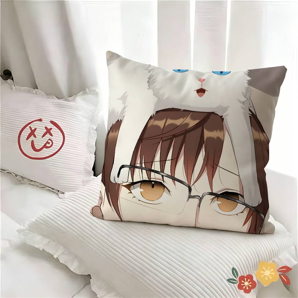 pc Mystic Messenger Jumin Han Pillow Case Fashion Square Pillowcase Bedroom Sofa Room Ins Decoration Leisure