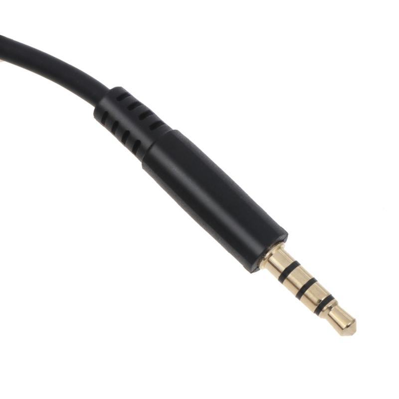 Portable Headphone Cable Audio Cord Line forCloud II Pro Stinger Revolver S Earphone Replacement Wires