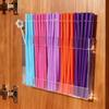 No Drilling Drinking Straw Holder Organizer Acrylic Cabinet Door Storage Container  Coffee Shop