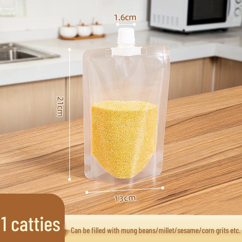 

Портативный утолщенный мешок для хранения зерна - Герметичный мешок пищевого класса для пяти и грубых зерен