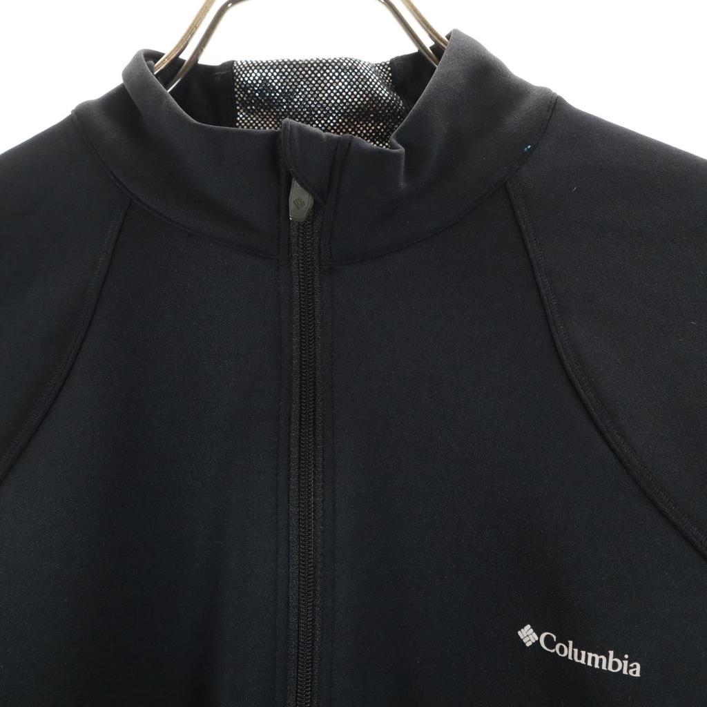 Columbia Long Sleeve Half Zip Wear L Black Outdoors Women Used